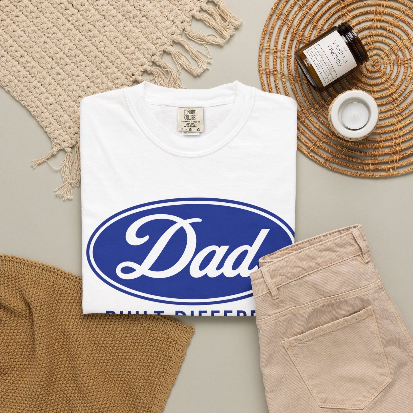 Built Different Dad T-shirt