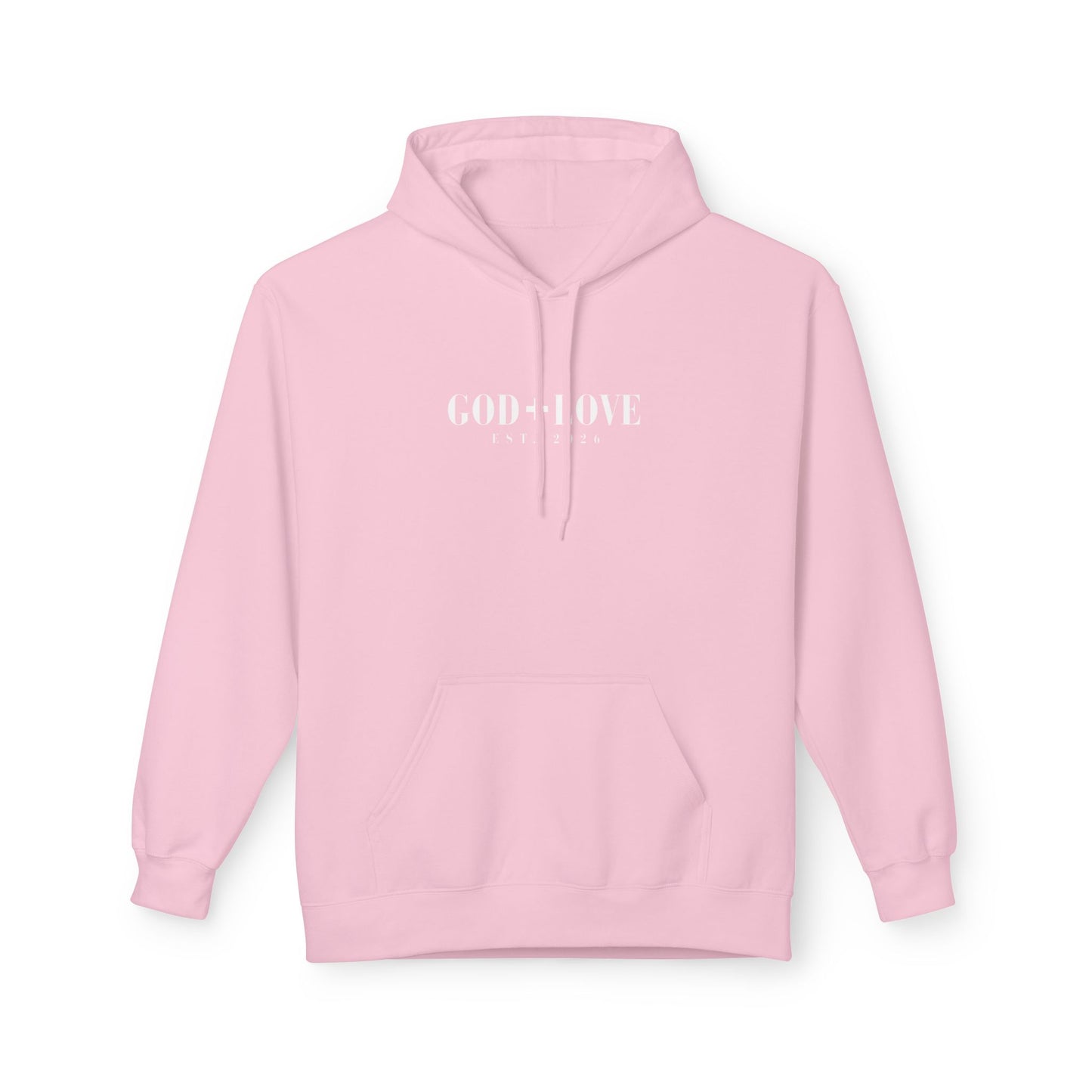 God + Love Soft Statement Faith Hoodie