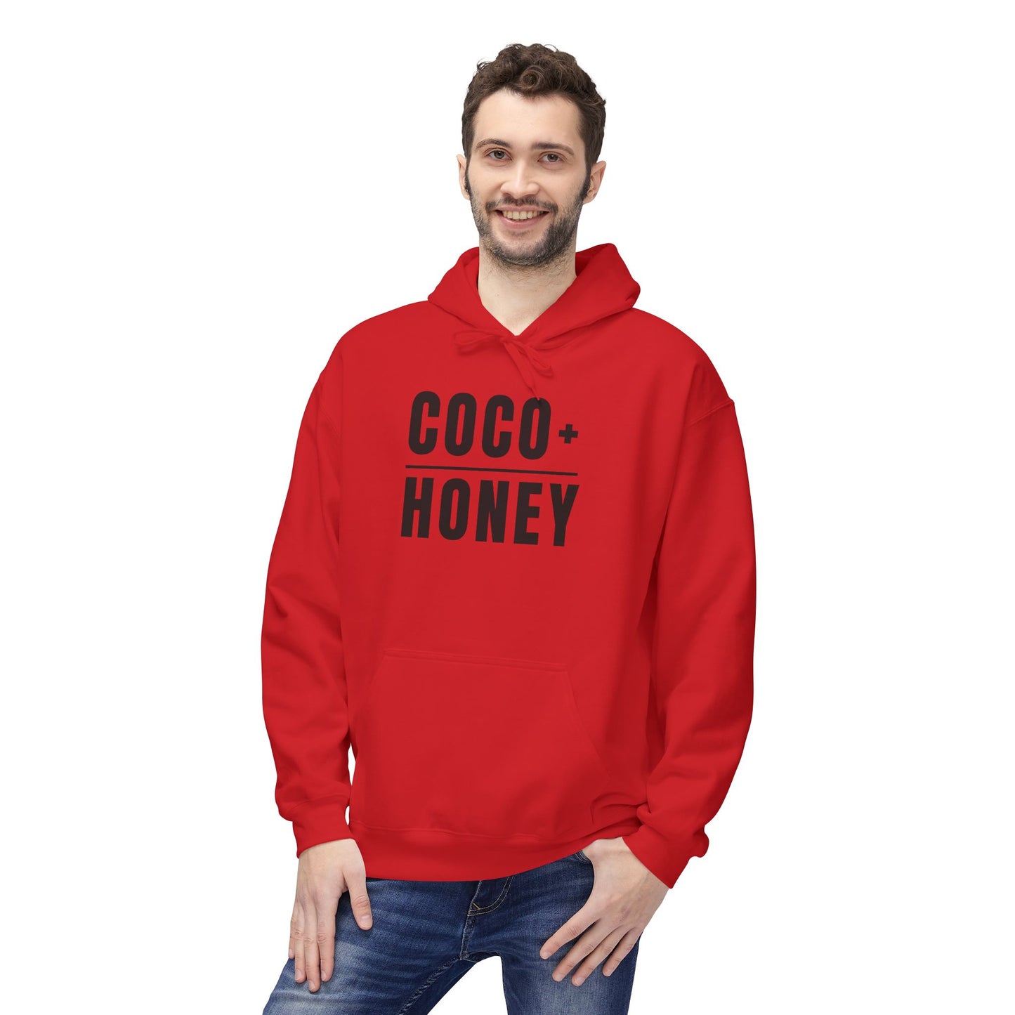 COCO + HONEY Signature Hoodie | Everyday It Girl Graphic Hoodie-Black