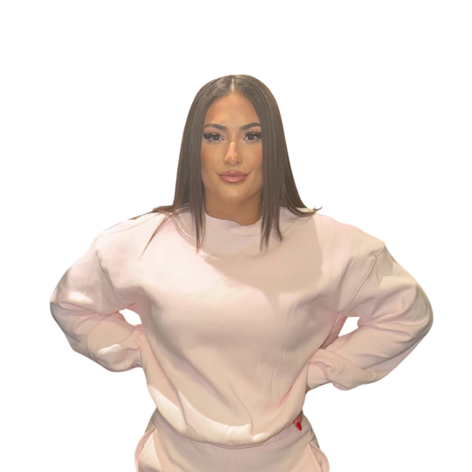 HONEY + LOUNGE PLUSH CREW NECK