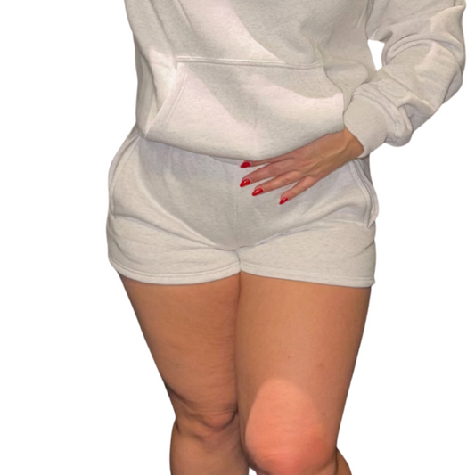 HONEY + LOUNGE PLUSH SHORTS