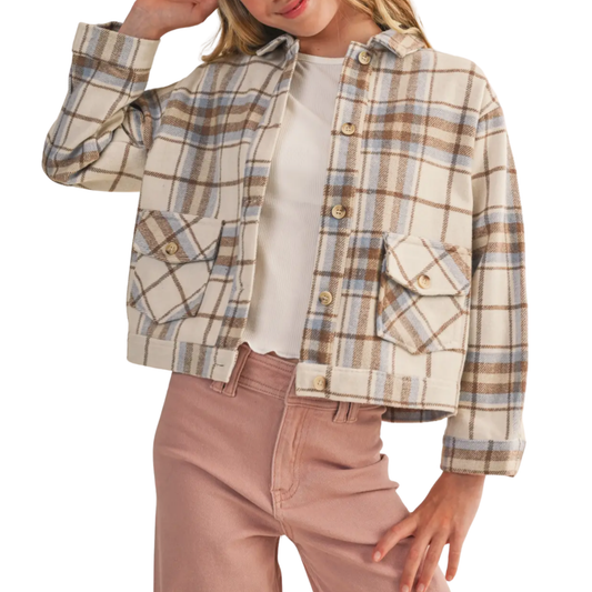 SWEET + COZY SHORT SHACKET